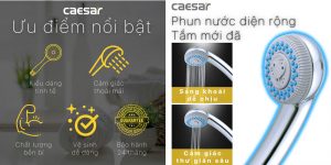 Tay sen tắm CAESAR SH221 2 chế độ xả