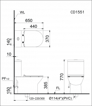 ban cau 2 khoi caesar cd1551p cd1551n cd1551u