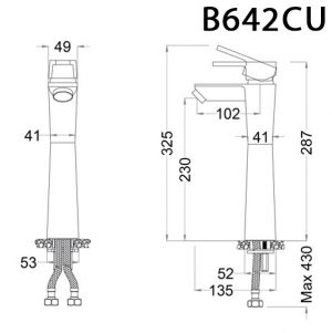 bản-vẽ-kĩ-thuật-Vòi-chậu-lavabo-CAESAR-B642CU-cổ-cao-nóng-lạnh