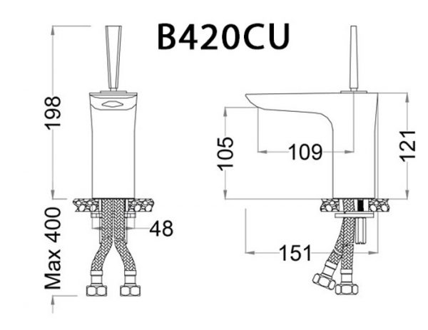 Bản-vẽ-kỹ-thuật-Vòi-chậu-lavabo-CAESAR-B420CU-nóng-lạnh