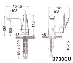 Bản-vẽ-kỹ-thuật-Vòi-chậu-lavabo-CAESAR-B730CU-nóng-lạnh
