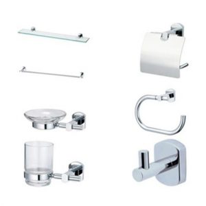 Bộ phụ kiện phòng tắm Caesar Q7300-A6 7 món inox