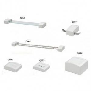 Bộ phụ kiện phòng tắm Caesar Q990-A6 6 Món Sứ