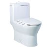CAESAR CD1374 - Bồn cầu 1 khối nắp êm MU235 4 Bồn cầu 1 khối CAESAR CD1374 nắp êm MU235