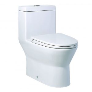 Bồn cầu 1 khối CAESAR CD1374 nắp êm MU235