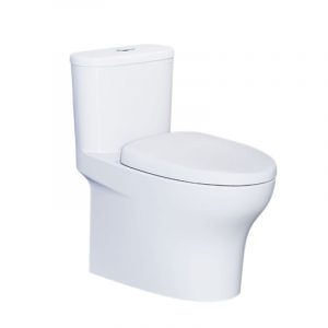 Bồn cầu 1 khối CAESAR CD1394 nắp êm M233