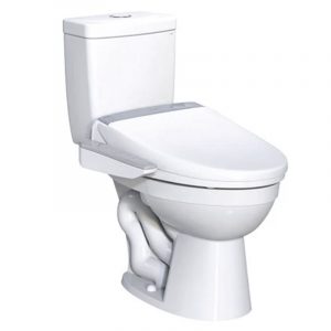 Bồn cầu 2 khối CAESAR CD1325 TAF200 nắp rửa điện tử