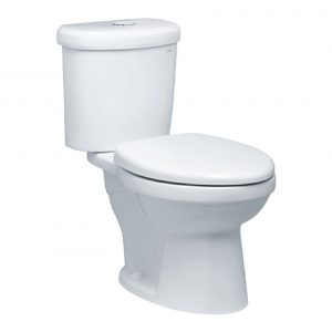 Bồn cầu 2 khối CAESAR CD1338 nắp thường M220