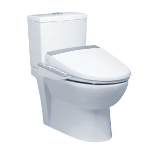 Bồn cầu 2 khối CAESAR CD1340 TAF200H nắp rửa điện tử