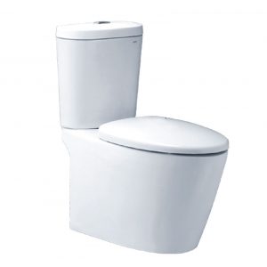 Bồn cầu 2 khối CAESAR CD1348 nắp êm T1148