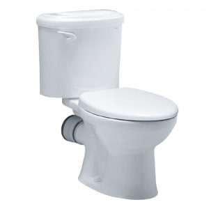 Bồn cầu 2 khối CAESAR CPT1332 thoát ngang nắp thường M220