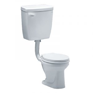 Bồn cầu 2 khối CAESAR CT1026 trẻ em nắp thường M282