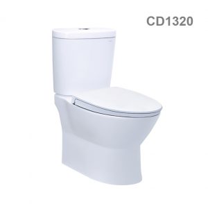 CAESAR CD1320 - Bồn cầu 2 khối nắp êm M221 2 Bồn cầu CAESAR CD1320 (CD1331) két nước T2220