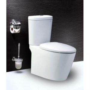 Bồn Cầu CAESAR CD1348 Thùng T1148 Nắp Êm