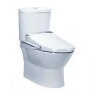 Bồn cầu 2 khối CAESAR CD1320 TAF200H nắp rửa điện tử