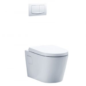 Bồn cầu treo tường CAESAR CPT1503 két nước âm TH1510