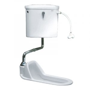 Bồn cầu xổm CAESAR CT1250 két nước T1113