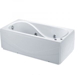 Bồn tắm CAESAR MT0170L/R Massage chân yếm 1.7M