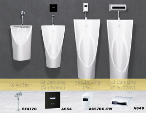 Bồn tiểu nam CAESAR U0232 U0235 U0239 treo tường