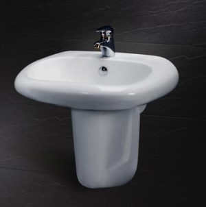 Chân chậu lavabo dài Caesar P2441