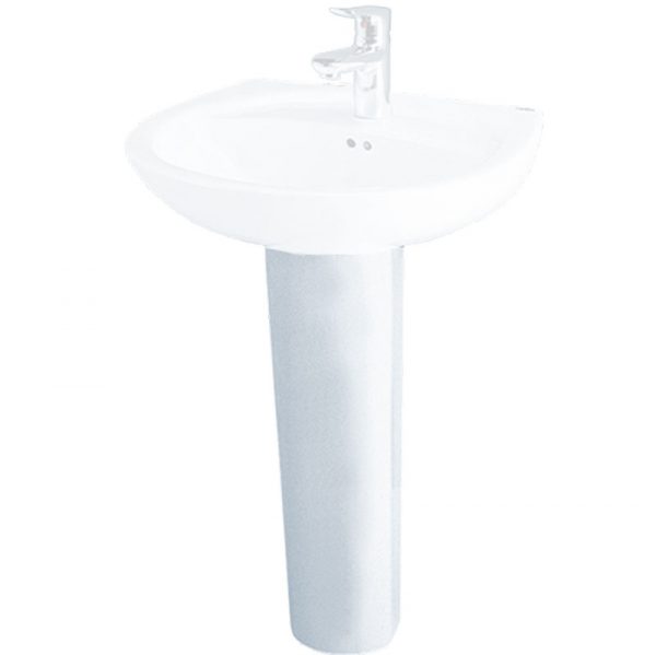 Chân chậu rửa mặt lavabo CAESAR P2437 dài