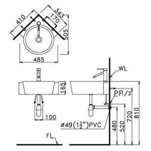 chau-rua-lavabo-treo-goc-caesar-lf5238