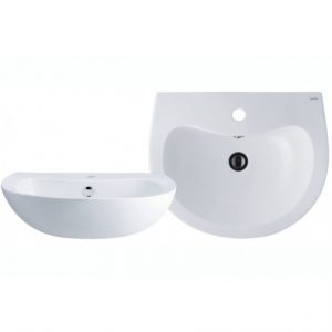 Chậu Rửa Lavabo Treo Tường CAESAR L2155