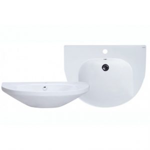 Chậu rửa mặt lavabo CAESAR LF2270 treo tường
