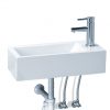 CAESAR LF5239S - Chậu lavabo treo tường đặt bàn 5 Chậu rửa mặt lavabo CAESAR LF5239S treo tường đặt bàn