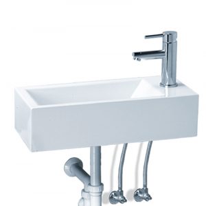 Chậu rửa mặt lavabo CAESAR LF5239S treo tường đặt bàn