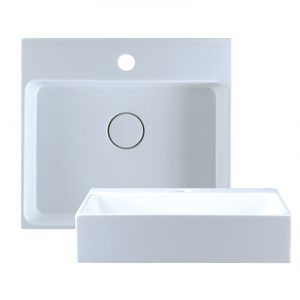 Chậu rửa mặt lavabo CAESAR LF5253 đặt bàn