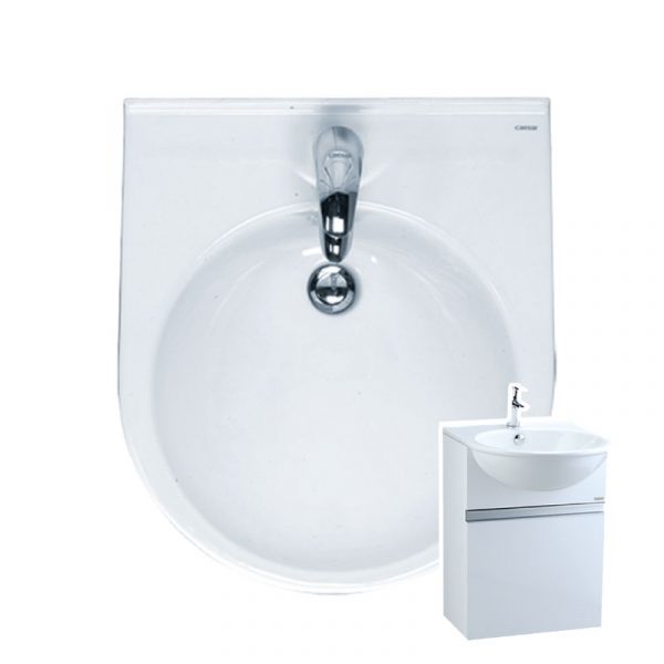 Chậu rửa mặt lavabo CAESAR LF5302 bán âm