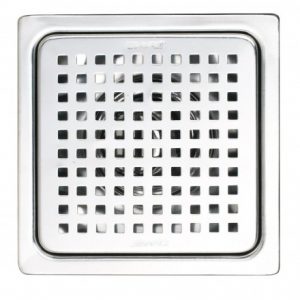 Ga thoát sàn CAESAR ST1414L 140x140 phi 90