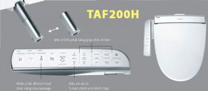 Nắp bồn cầu CAESAR TAF200H điện tử