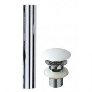 Siphon CAESAR BF404H đầu thoát sứ kèm cổ thoát
