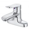 Vòi chậu lavabo CAESAR B492CP B492CU nóng lạnh