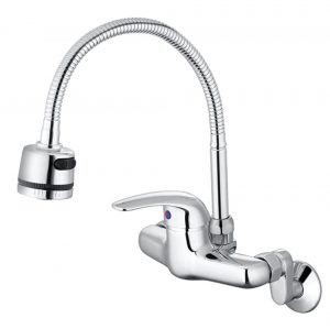 Vòi-rửa-bát-CAESAR-K526C-nóng-lạnh-gắn-tường