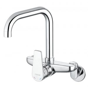 Vòi-rửa-bát-CAESAR-K535C-nóng-lạnh-gắn-tường