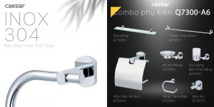 Vòng treo khăn CAESAR Q7305V