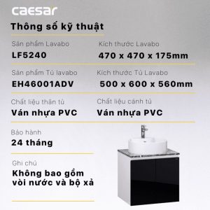 Tu lavabo CAESAR LF5240 EH46001ADV 9