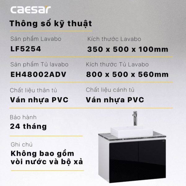 Tu lavabo CAESAR LF5254 EH48002ADV 9