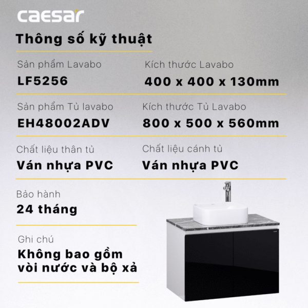 Tu lavabo CAESAR LF5256 EH48002ADV 9