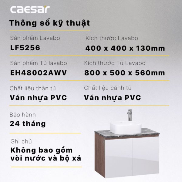 Tu lavabo CAESAR LF5256 EH48002AWV 9