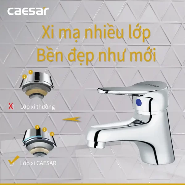 Voi lavabo CAESAR B111C nuoc lanh 5