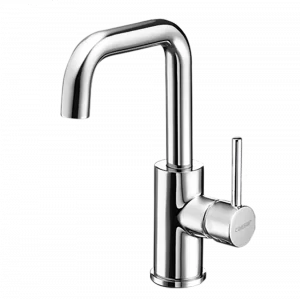 Vòi lavabo CAESAR B520CU cổ cao nóng lạnh