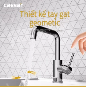 Voi lavabo CAESAR B520CU co cao nong lanh 5