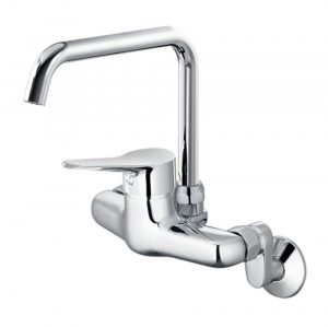 Vòi rửa bát CAESAR K527C nóng lạnh gắn tường