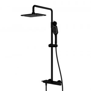 Vòi sen cây Caesar S688CB phím đàn nóng lạnh đen