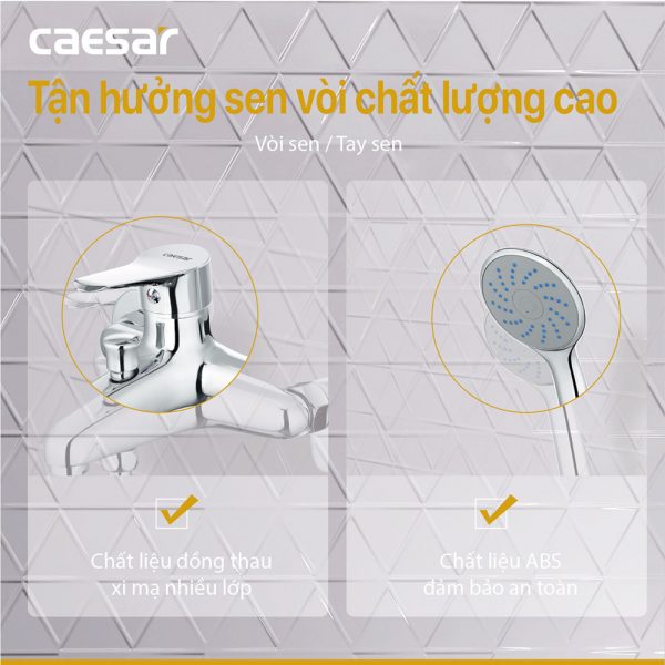 Voi sen tam CAESAR S333C nong lanh 4