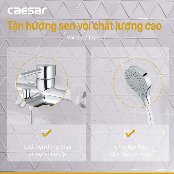 Voi sen tam CAESAR S523C nong lanh 4